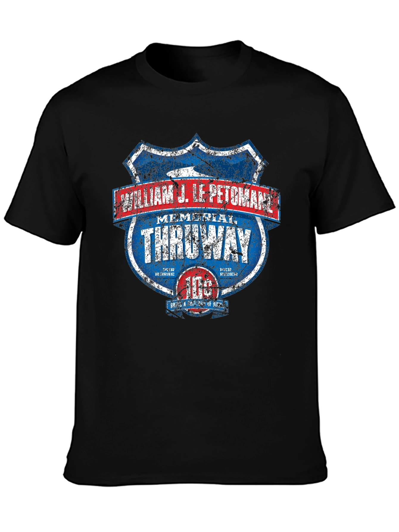 William J. Le Petomane Throway Memorial Graphic T-Shirt