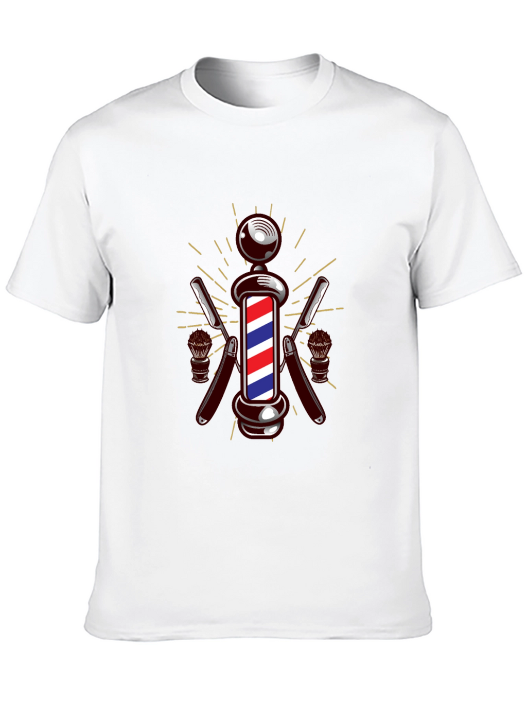 Barber Pole Graphic T-Shirt
