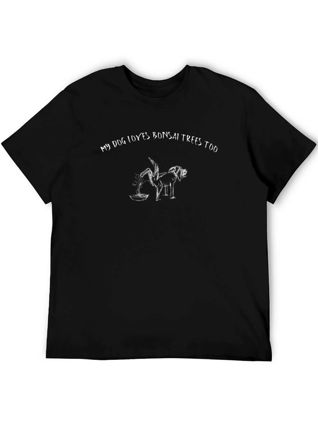 My Dog Loves Bonsai Trees T-Shirt
