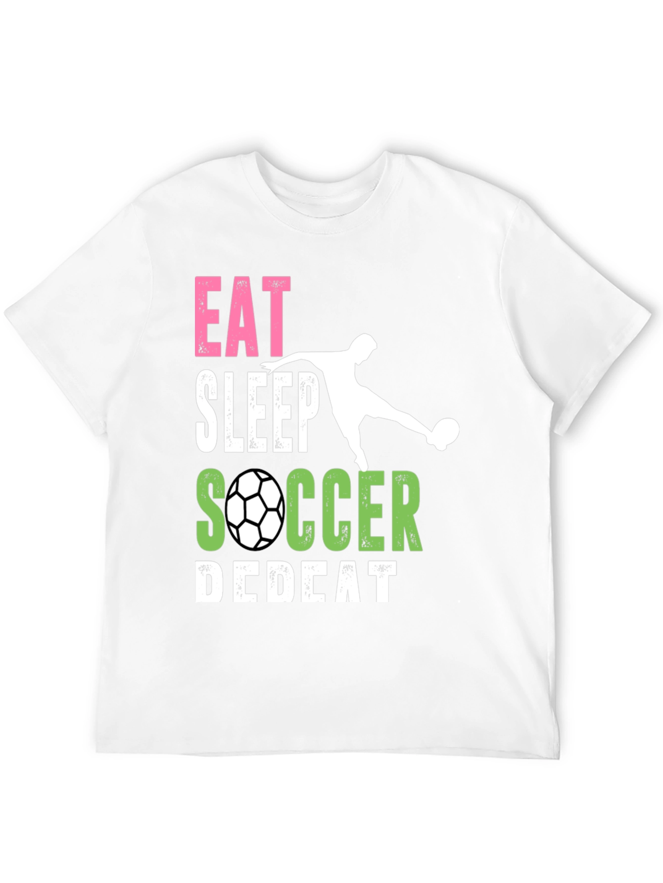 Eat Sleep Soccer Repeat Black T-Shirt