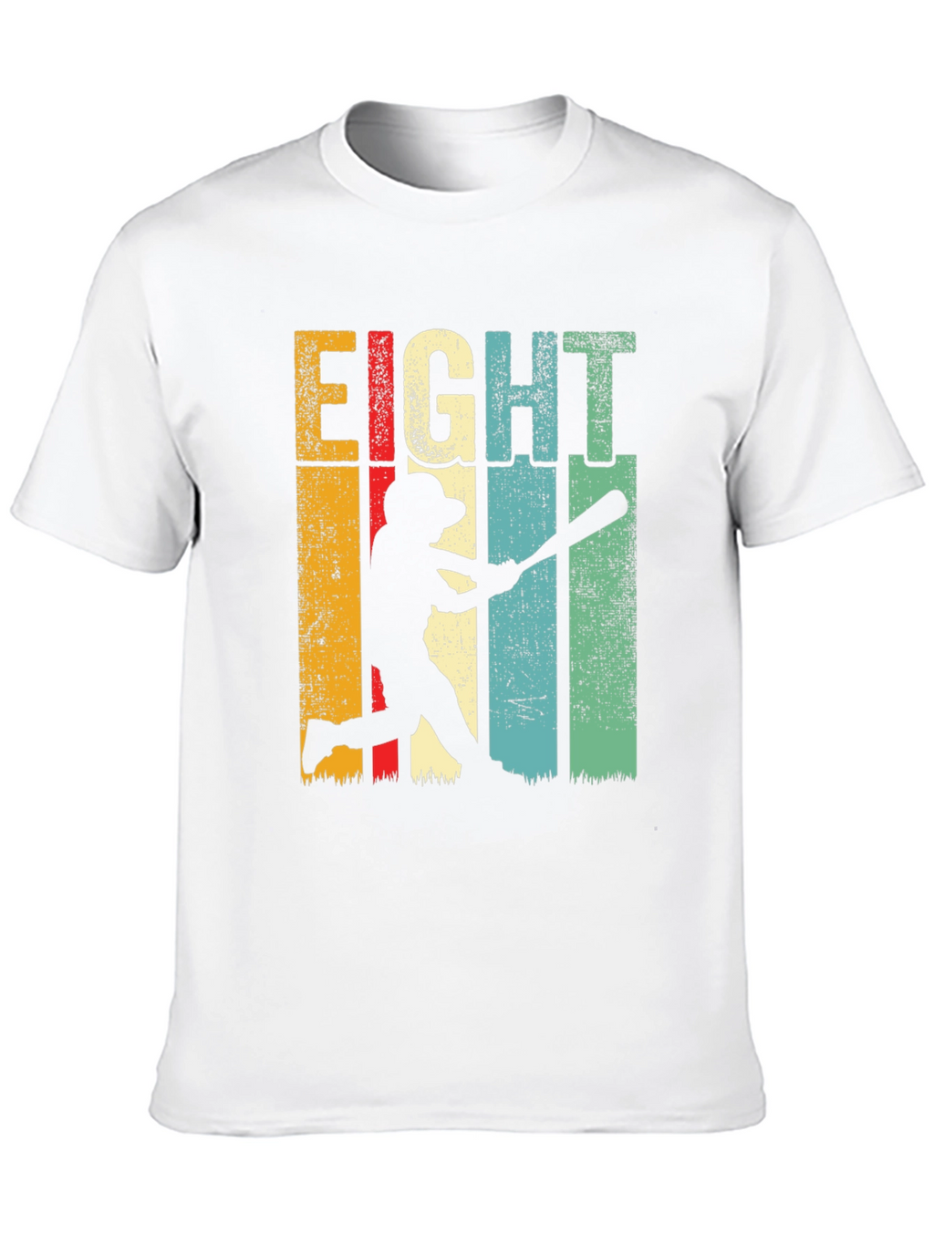 Eight Baseball Birthday T-Shirt