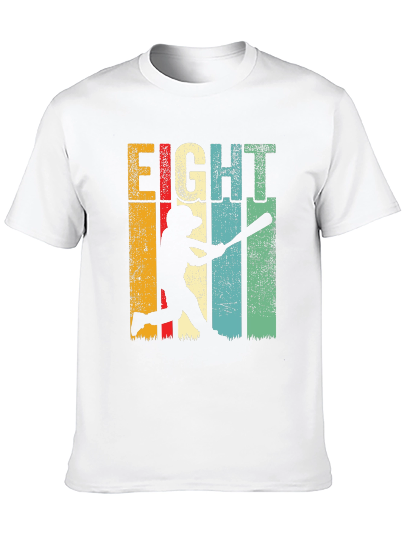 Eight Baseball Birthday T-Shirt