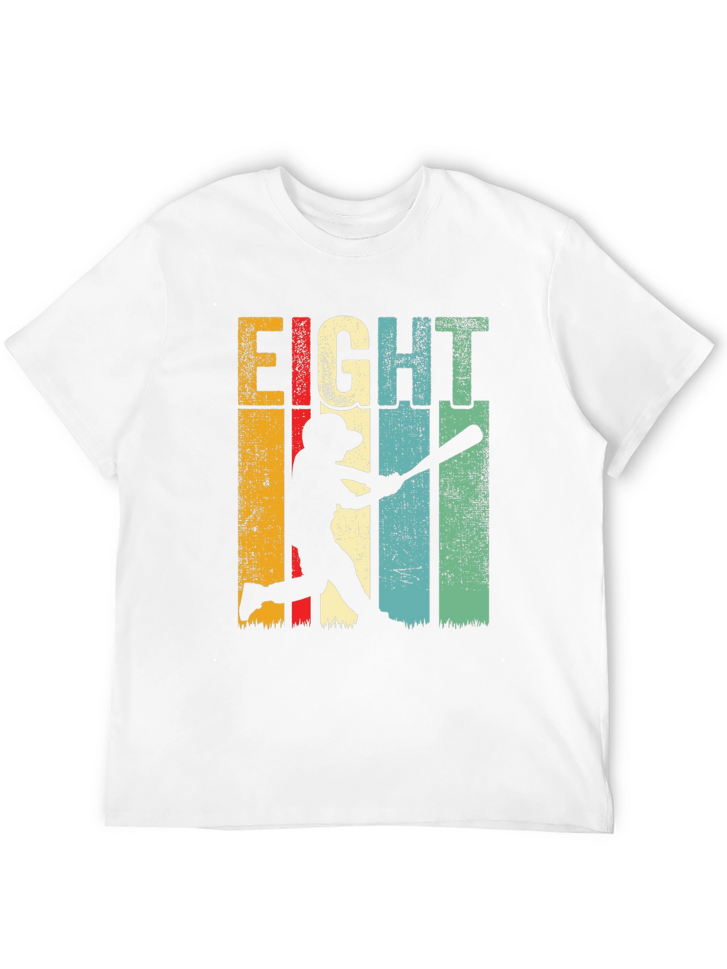Eight Baseball Birthday T-Shirt