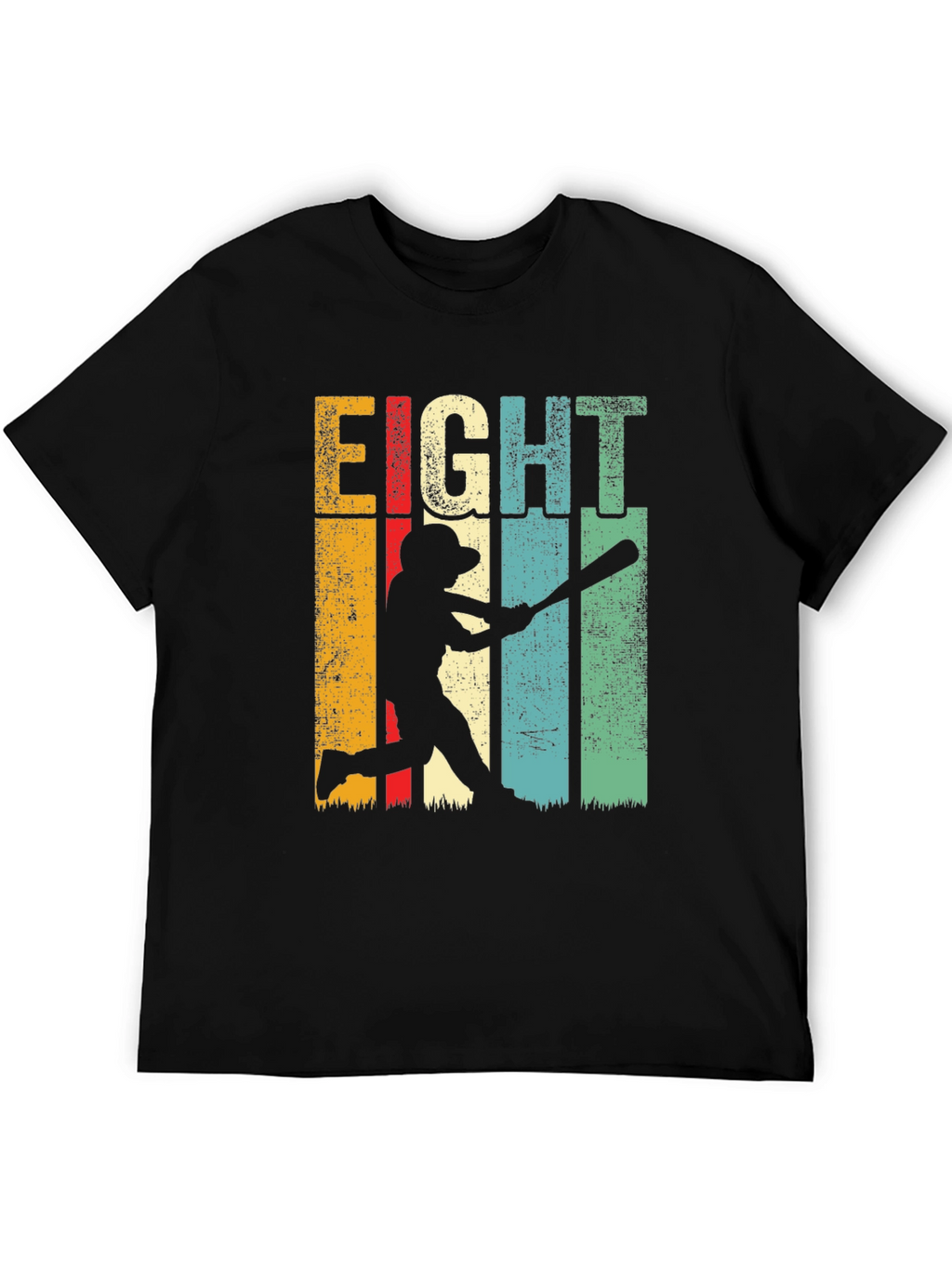 Eight Baseball Birthday T-Shirt