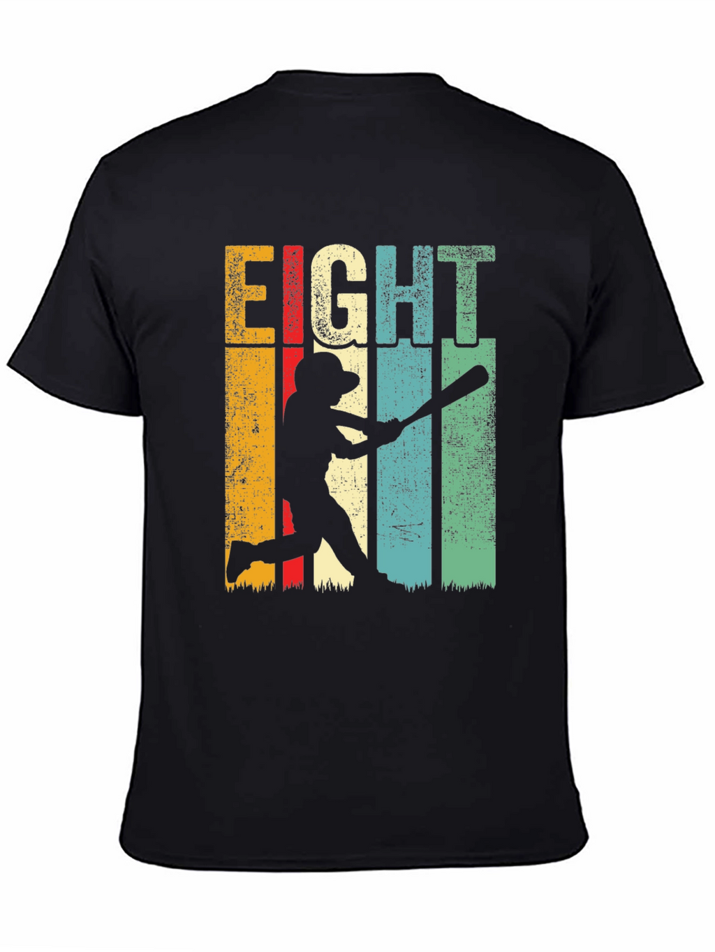 Eight Baseball Birthday T-Shirt