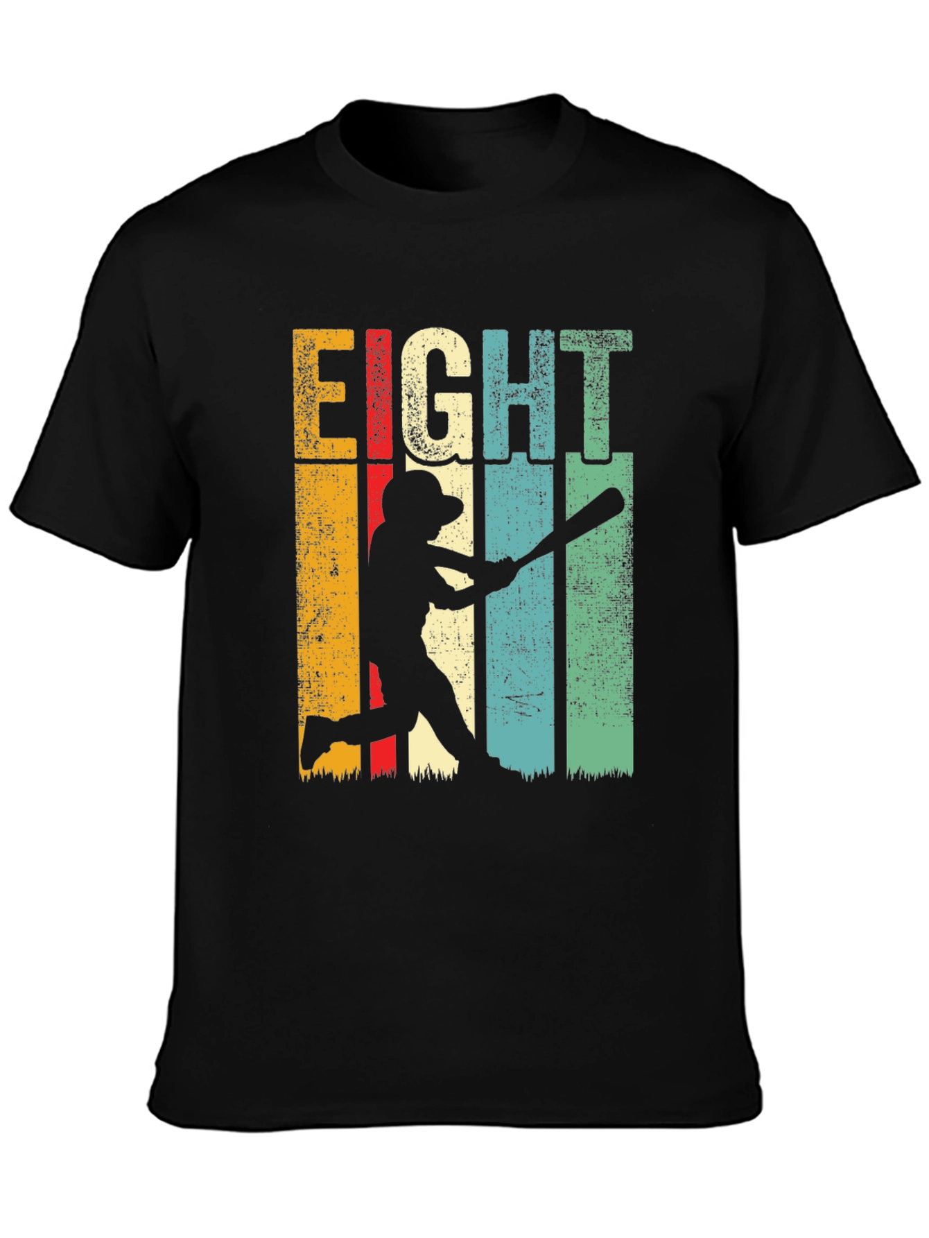 Eight Baseball Birthday T-Shirt