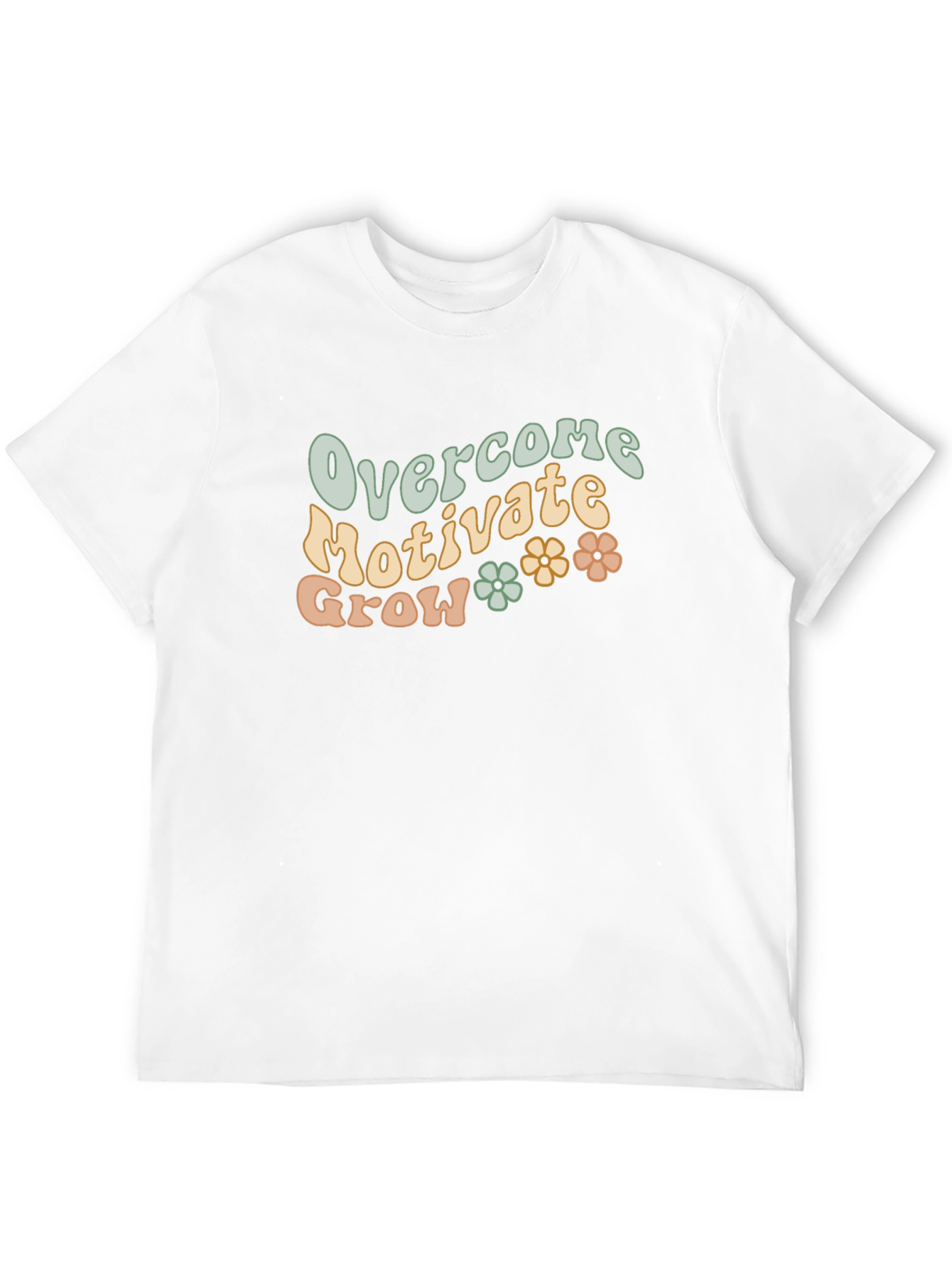 Overcome Motivate Grow Graphic Tee