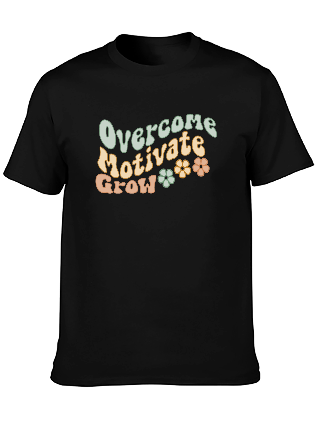 Overcome Motivate Grow Graphic Tee
