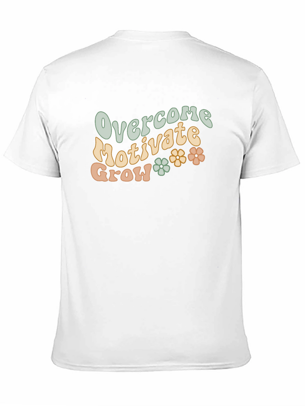 Overcome Motivate Grow Graphic Tee