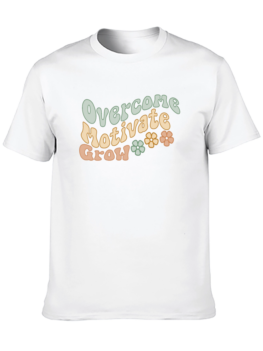 Overcome Motivate Grow Graphic Tee