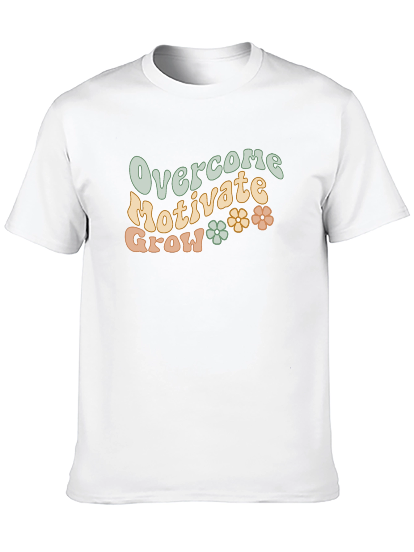 Overcome Motivate Grow Graphic Tee