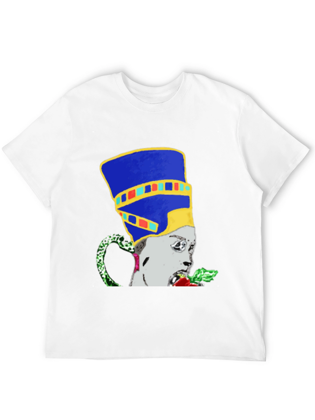 Pharaoh Graphic Print Black T-Shirt