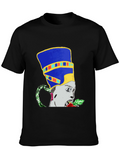 Pharaoh Graphic Print Black T-Shirt
