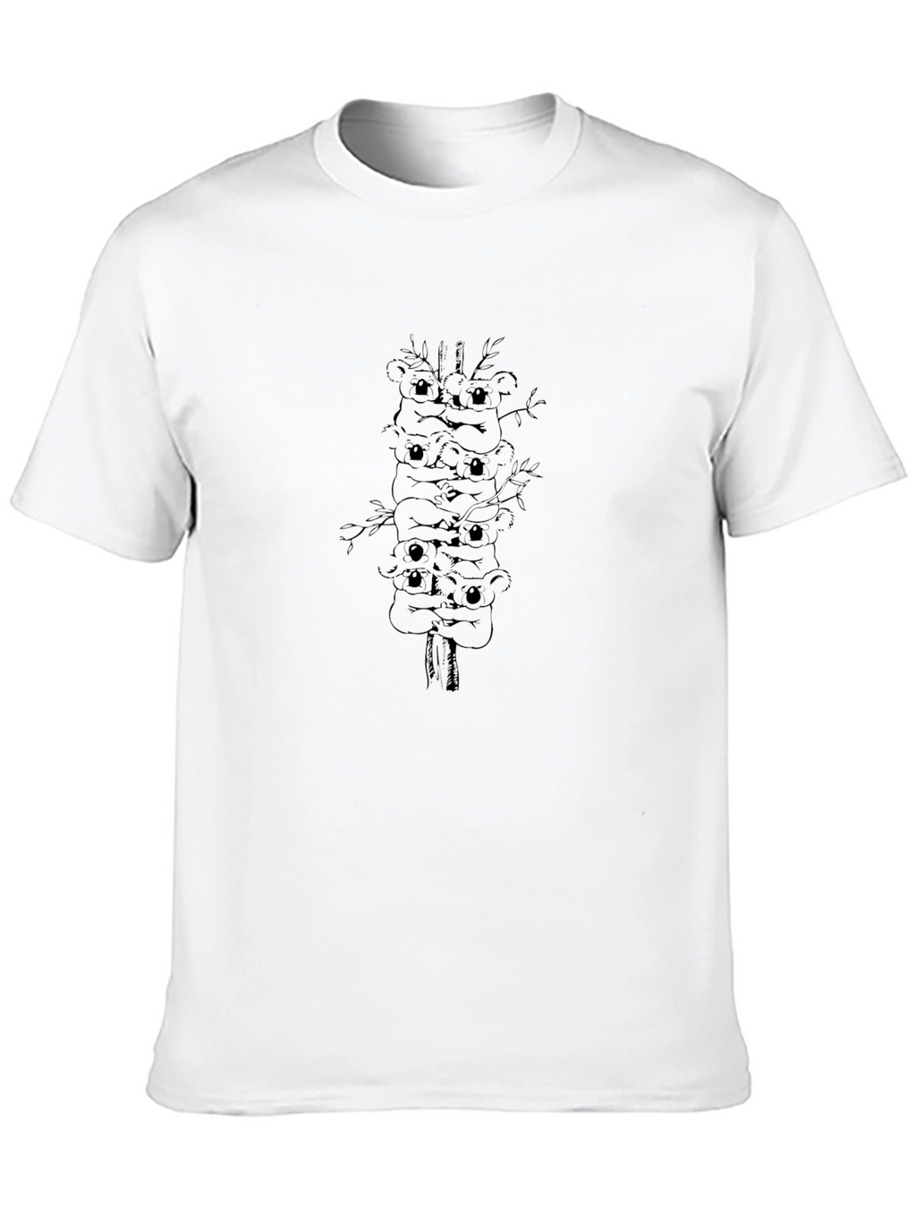Unique Graphic Tee - Stacked Animal Design