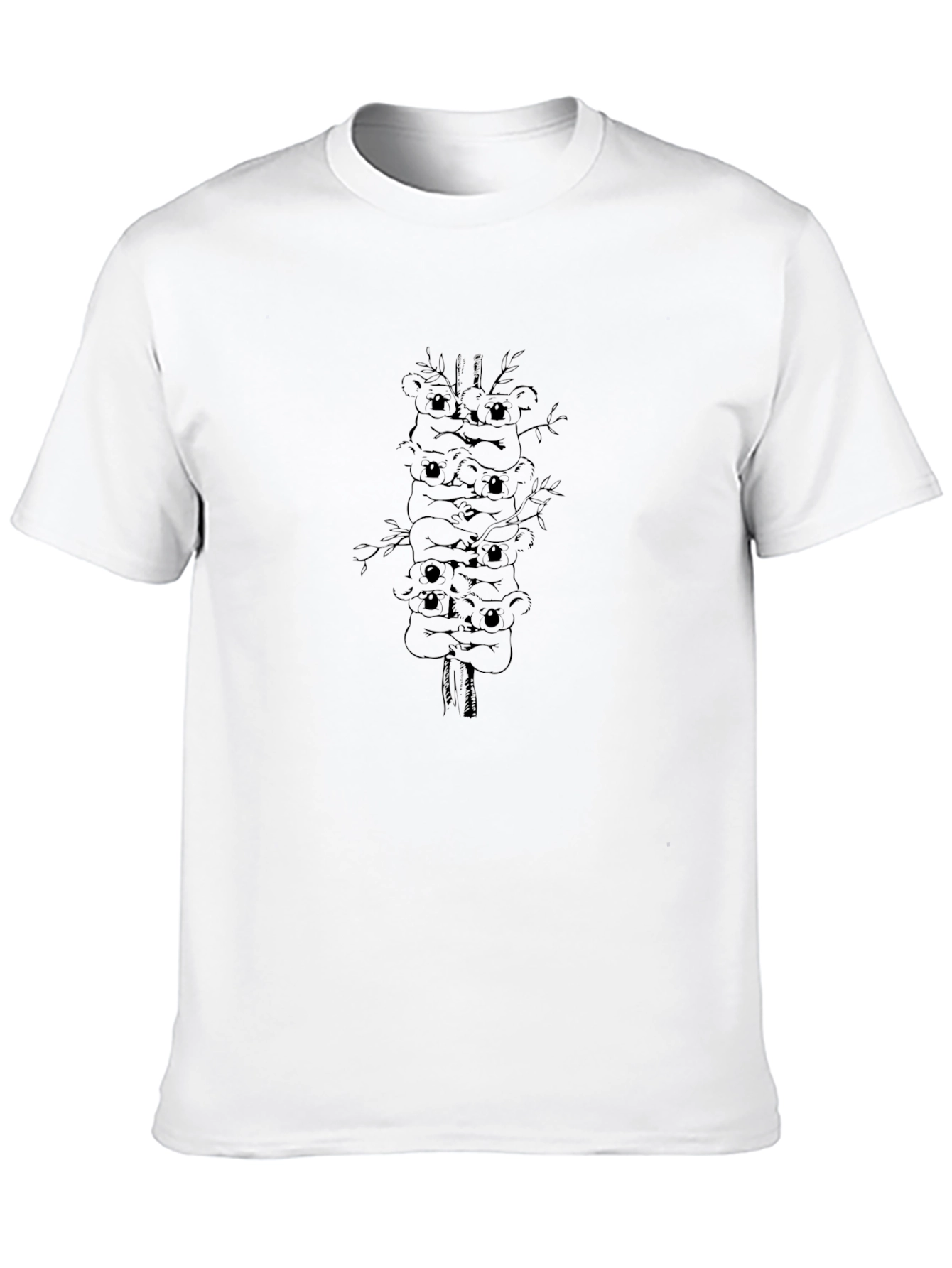 Unique Graphic Tee - Stacked Animal Design