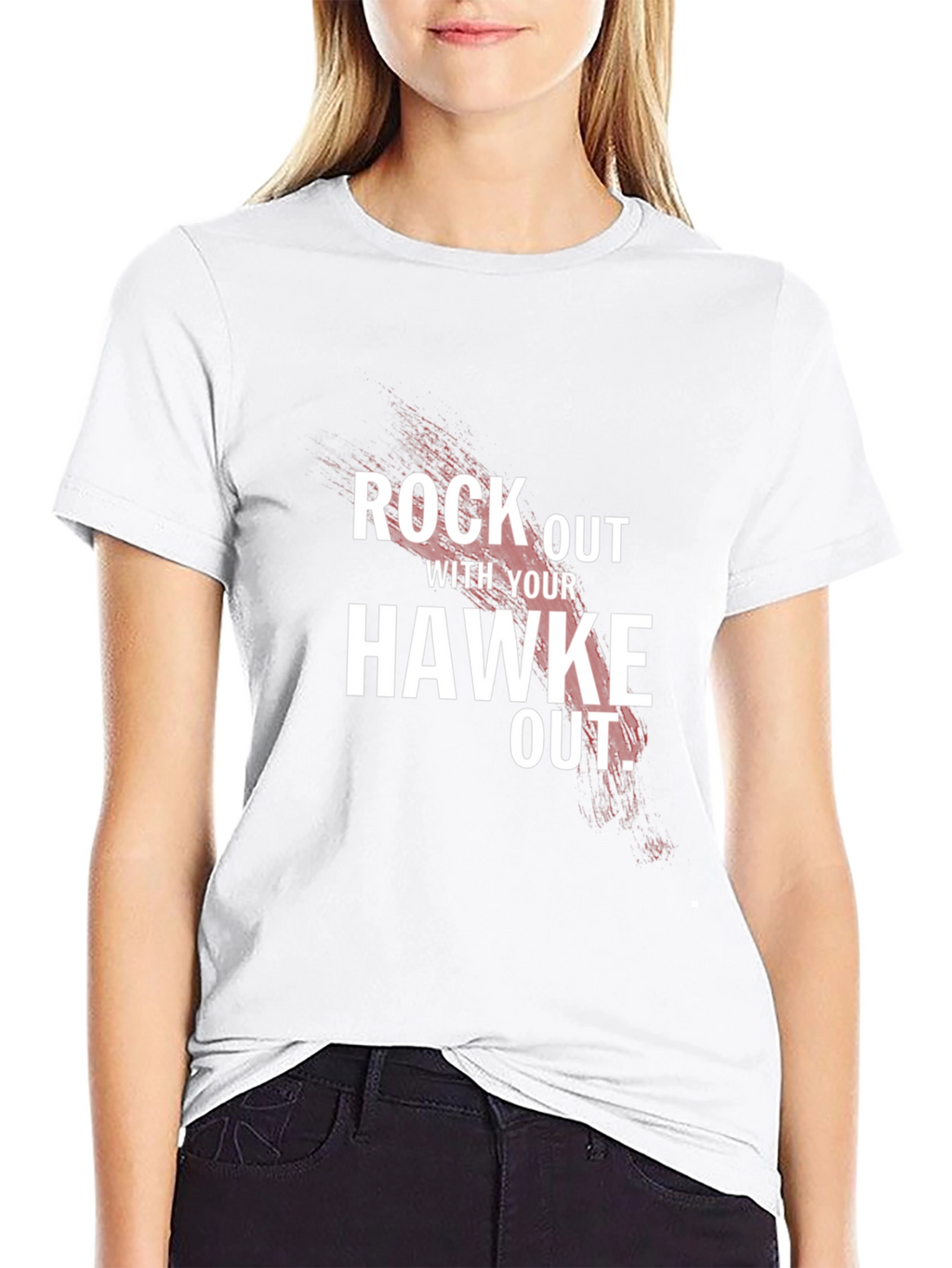 Rock Out With Your Hawke Out Black T-Shirt