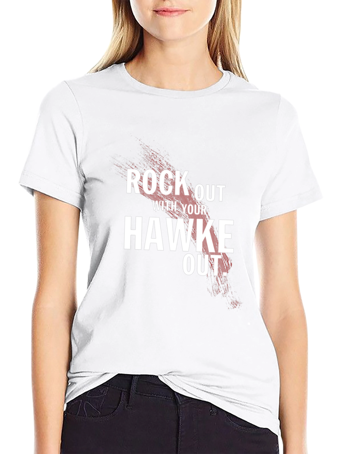 Rock Out With Your Hawke Out Black T-Shirt