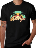 Georgia Retro Beach T-Shirt
