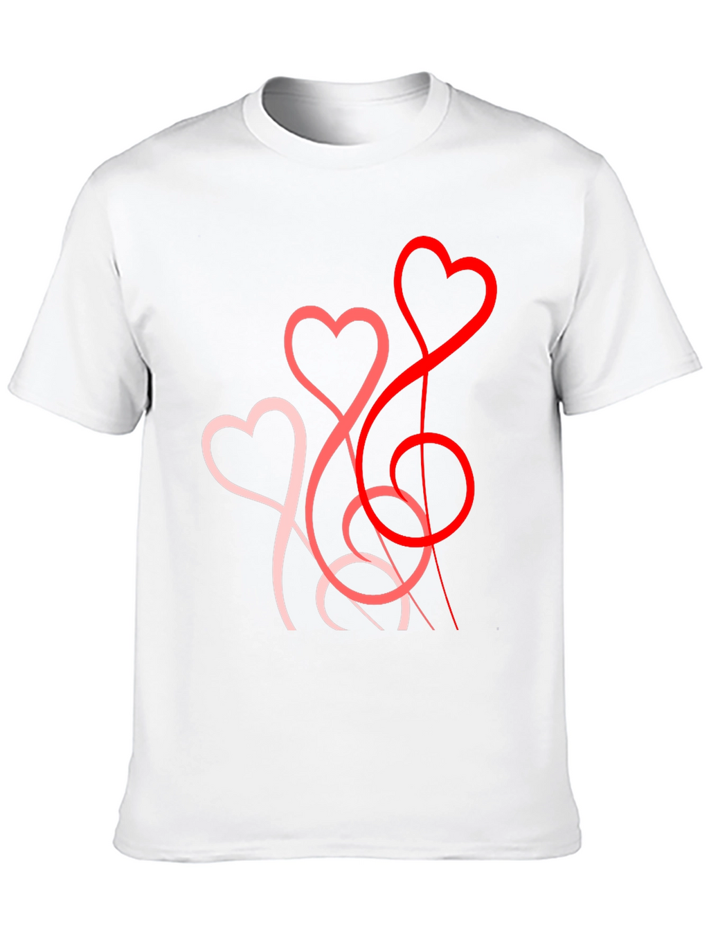 Heart String T-Shirt - Stylish Valentines Day Gift