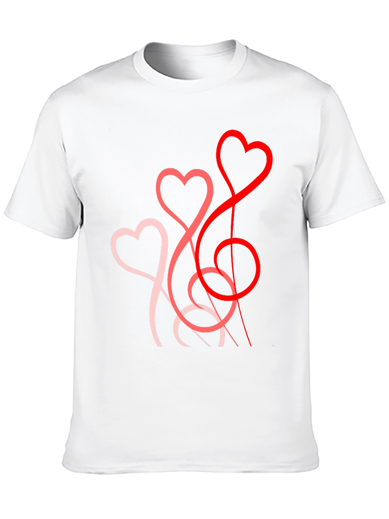 Heart String T-Shirt - Stylish Valentines Day Gift