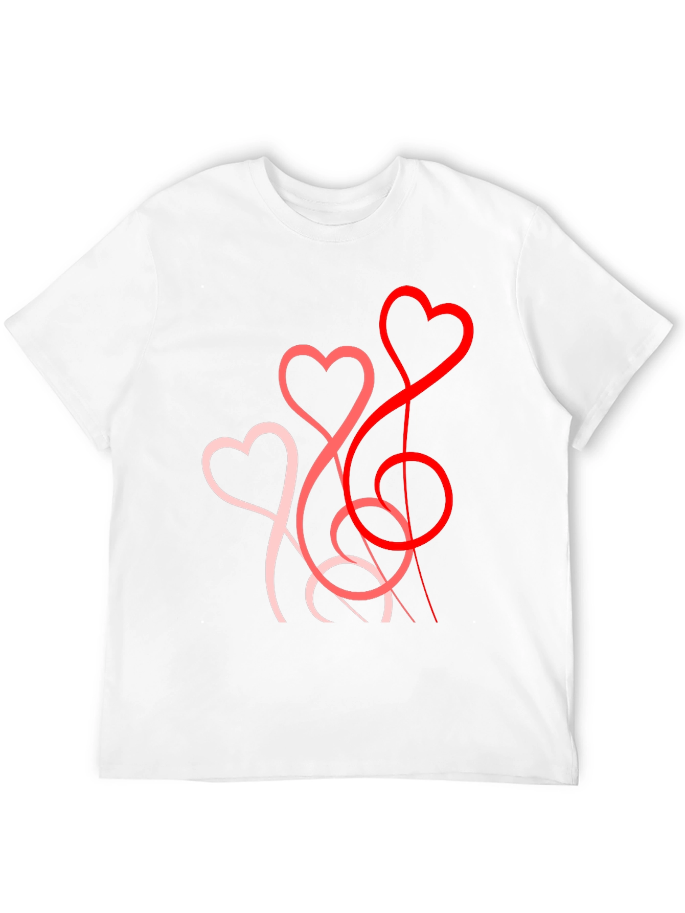 Heart String T-Shirt - Stylish Valentines Day Gift