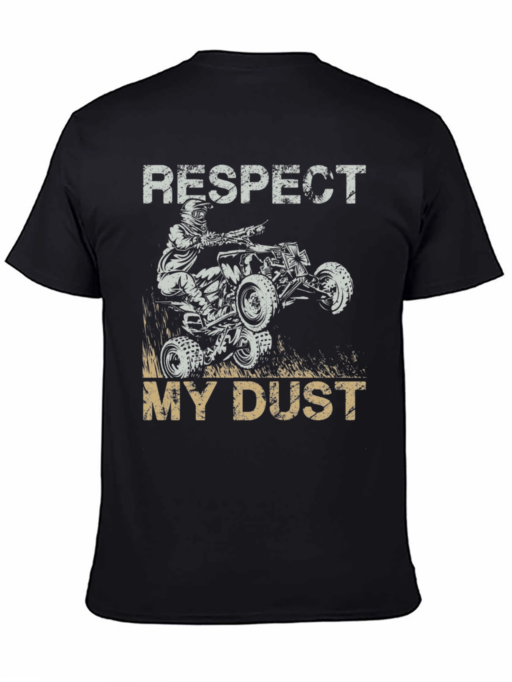 Respect My Dust ATV Rider Graphic Tee