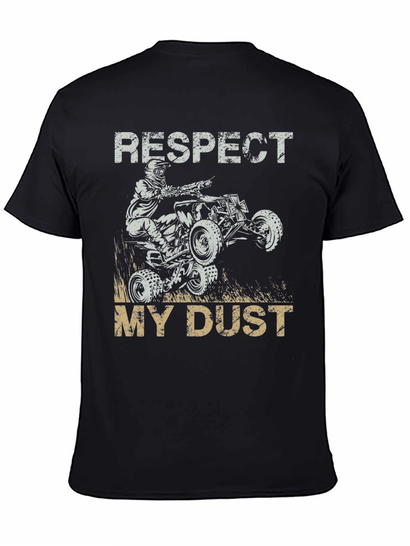 Respect My Dust ATV Rider Graphic Tee