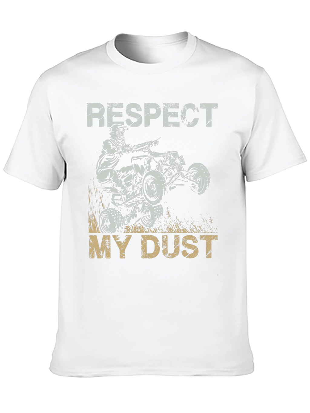 Respect My Dust ATV Rider Graphic Tee