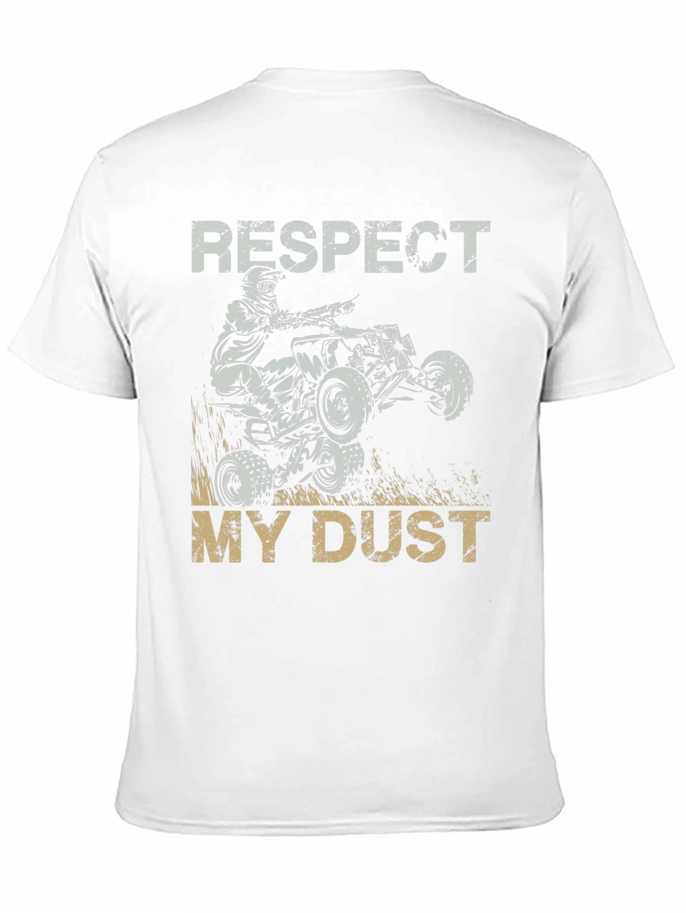 Respect My Dust ATV Rider Graphic Tee