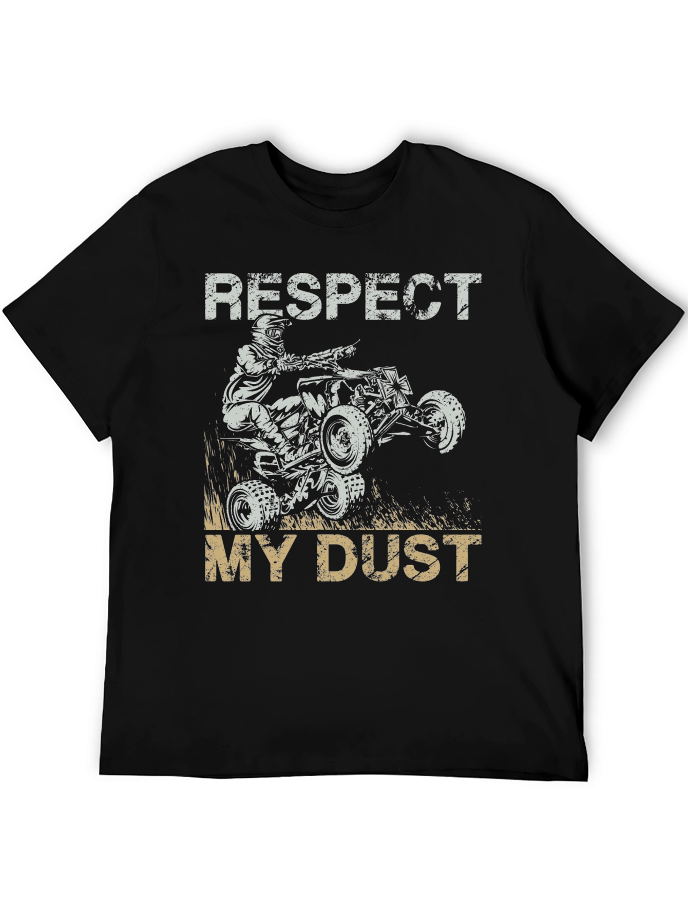 Respect My Dust ATV Rider Graphic Tee