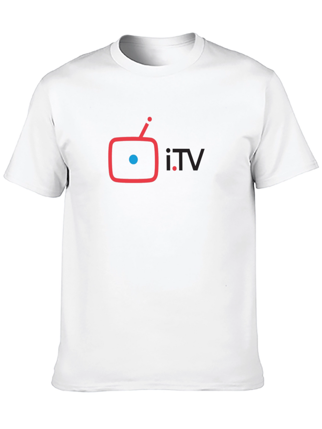i.TV Graphic T-Shirt - Black