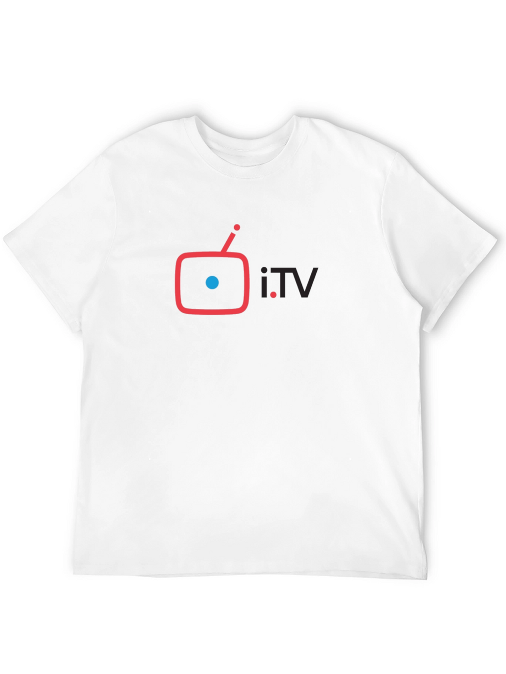 i.TV Graphic T-Shirt - Black