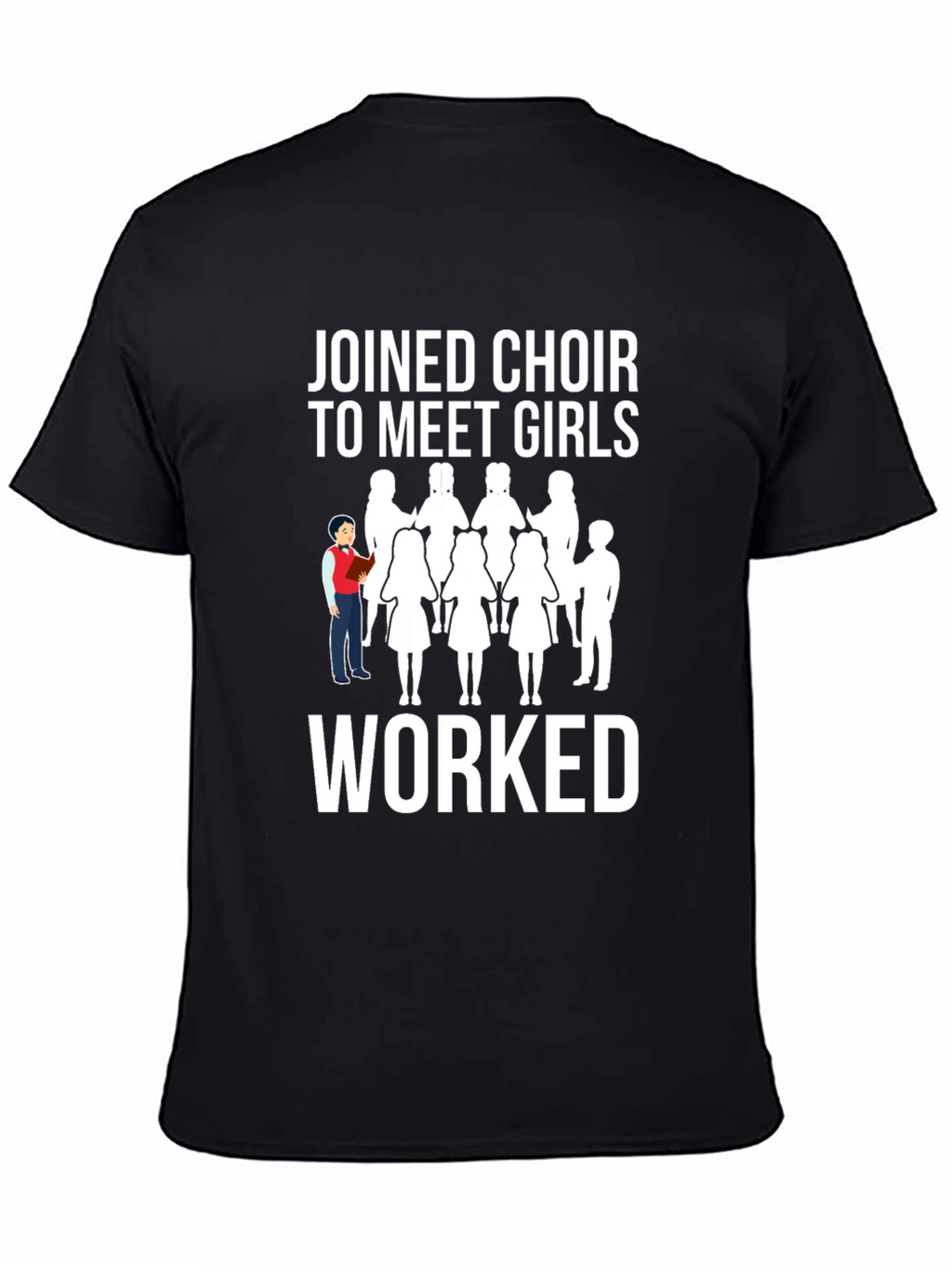 Choir Meet Girls T-Shirt - Funny Graphic Tee