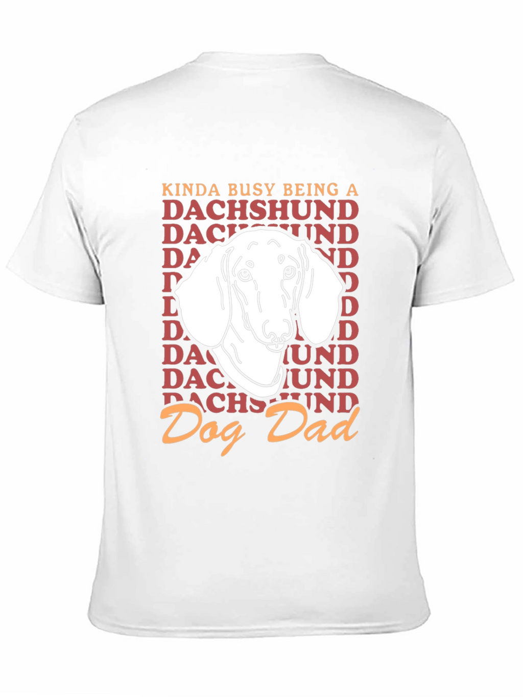 Dachshund Dog Dad Graphic T-Shirt