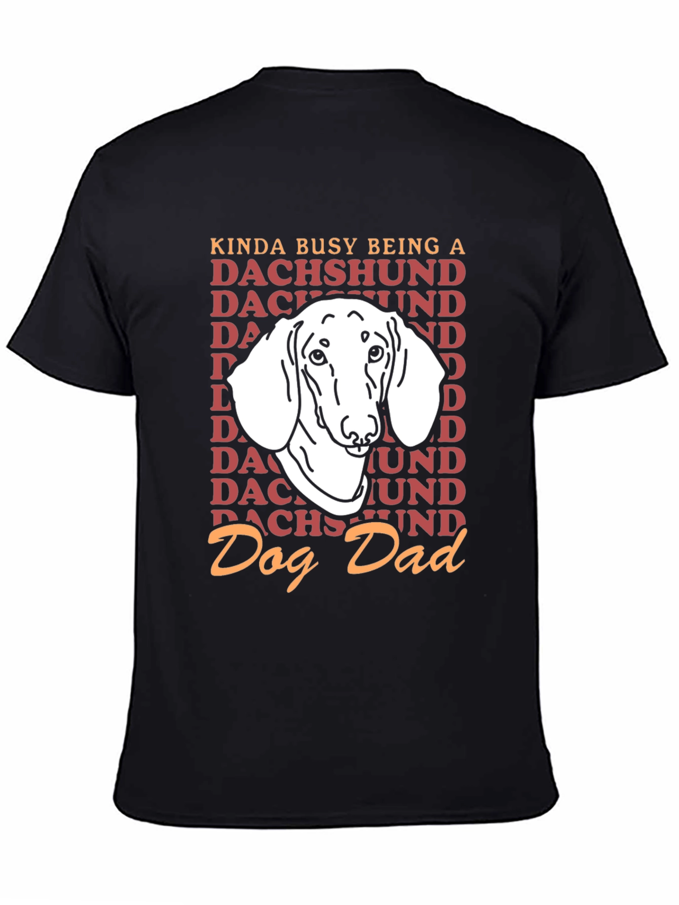 Dachshund Dog Dad Graphic T-Shirt