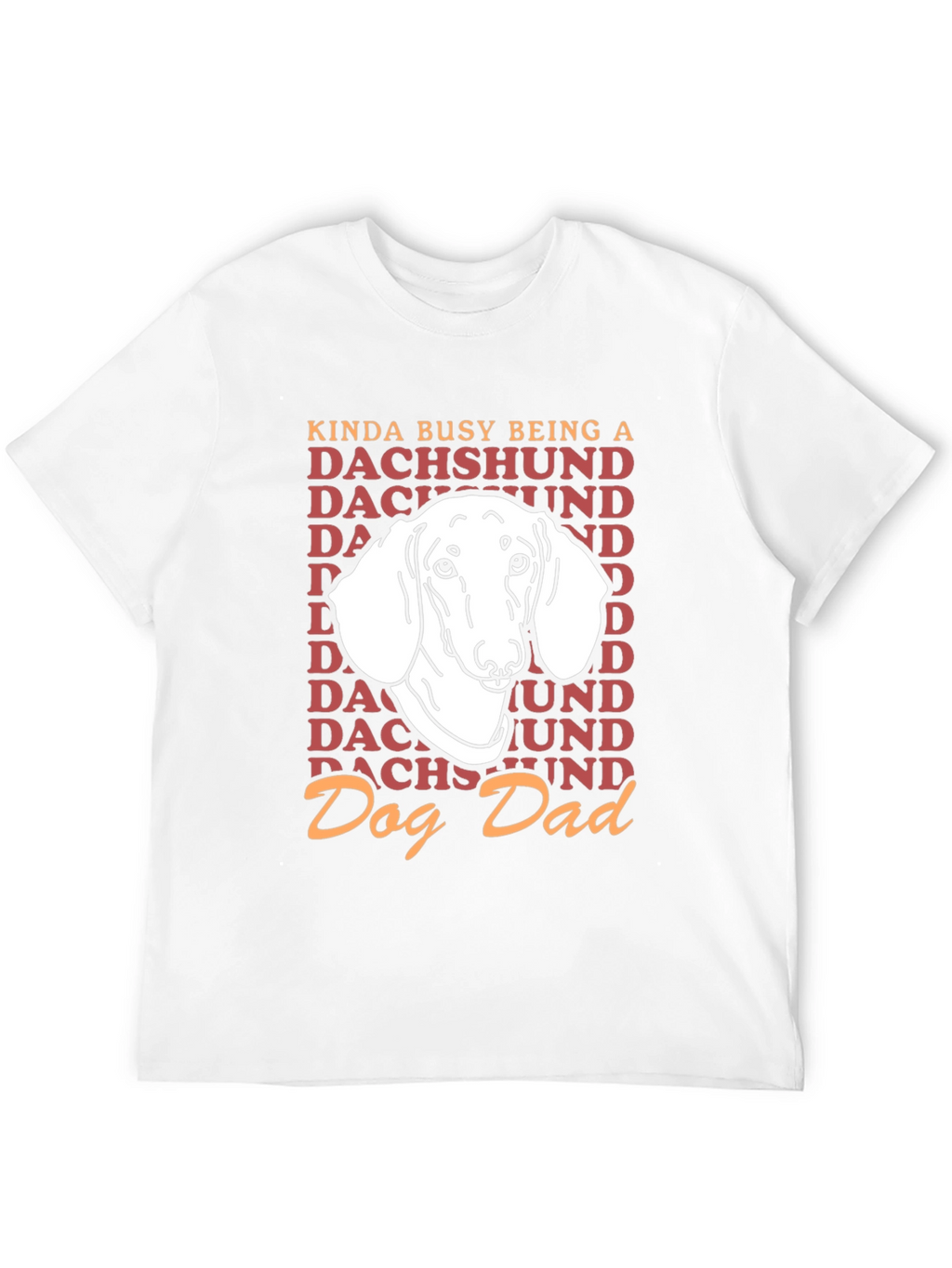 Dachshund Dog Dad Graphic T-Shirt