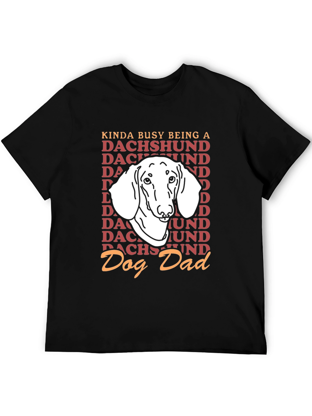 Dachshund Dog Dad Graphic T-Shirt