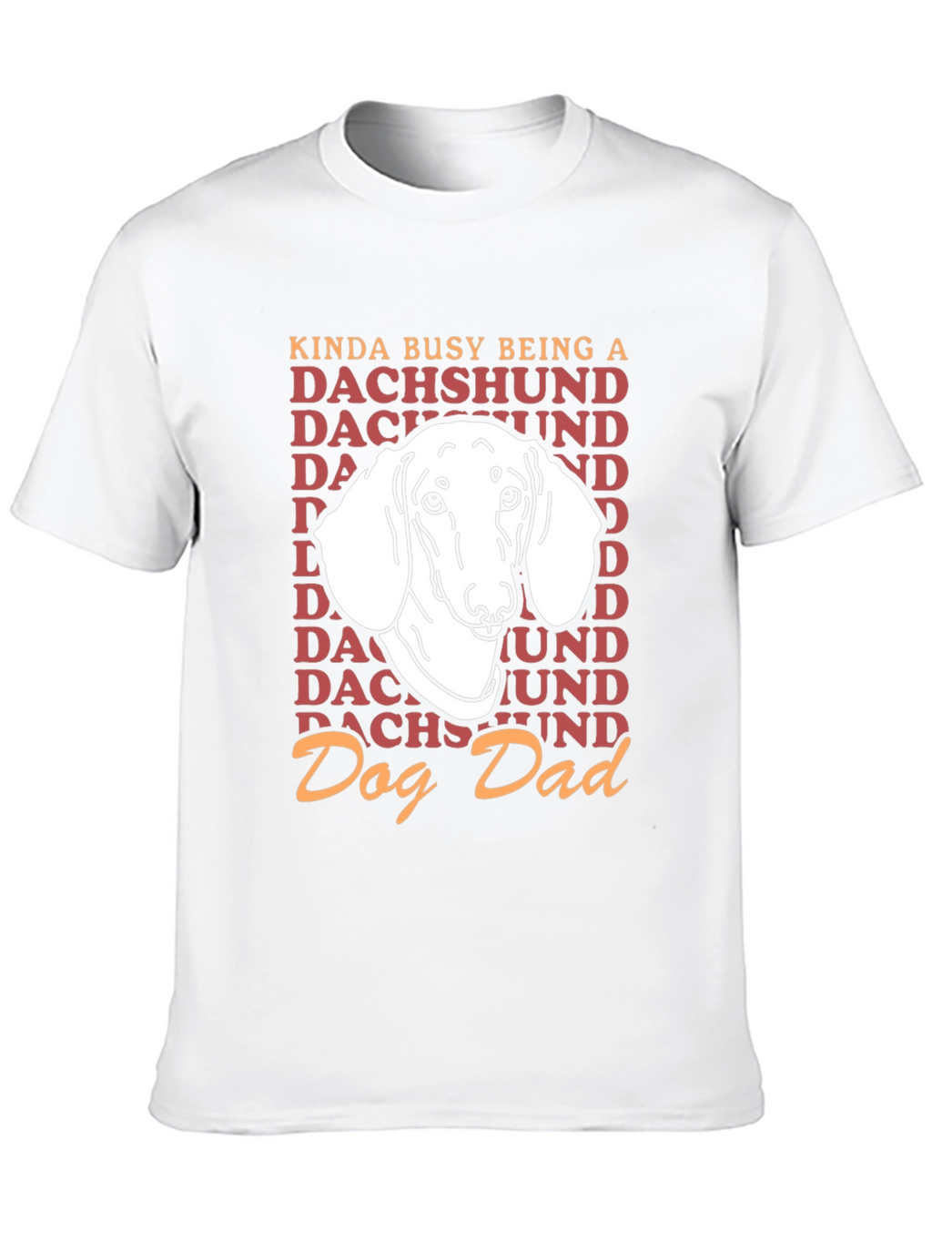 Dachshund Dog Dad Graphic T-Shirt