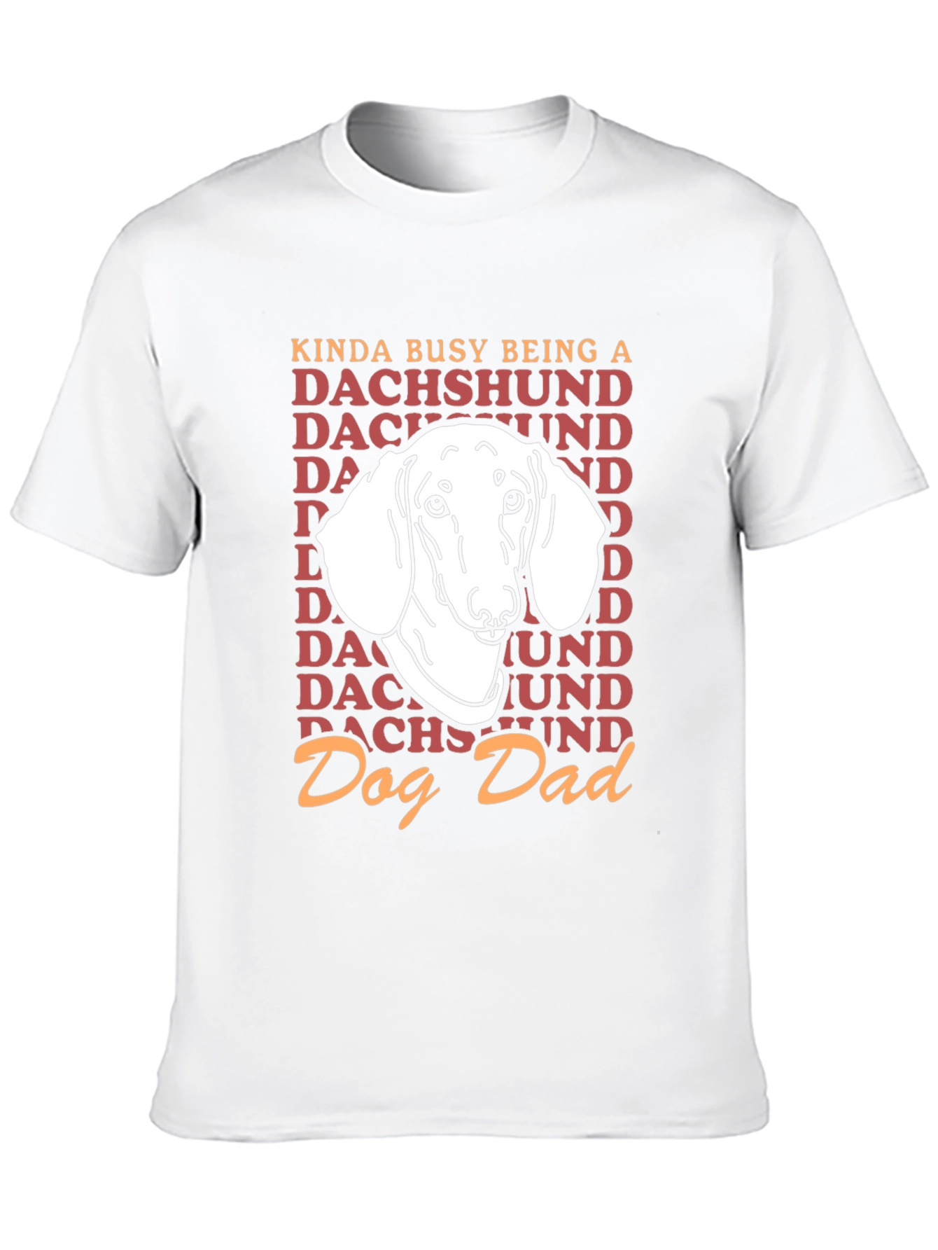Dachshund Dog Dad Graphic T-Shirt