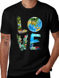 Love Earth Graphic Tee - Nature Inspired