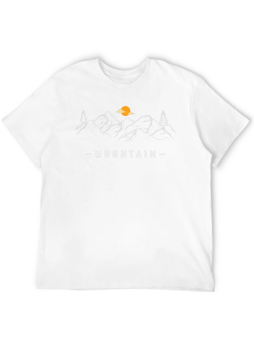 Mountain Graphic Black T-Shirt - Adventure Ready!