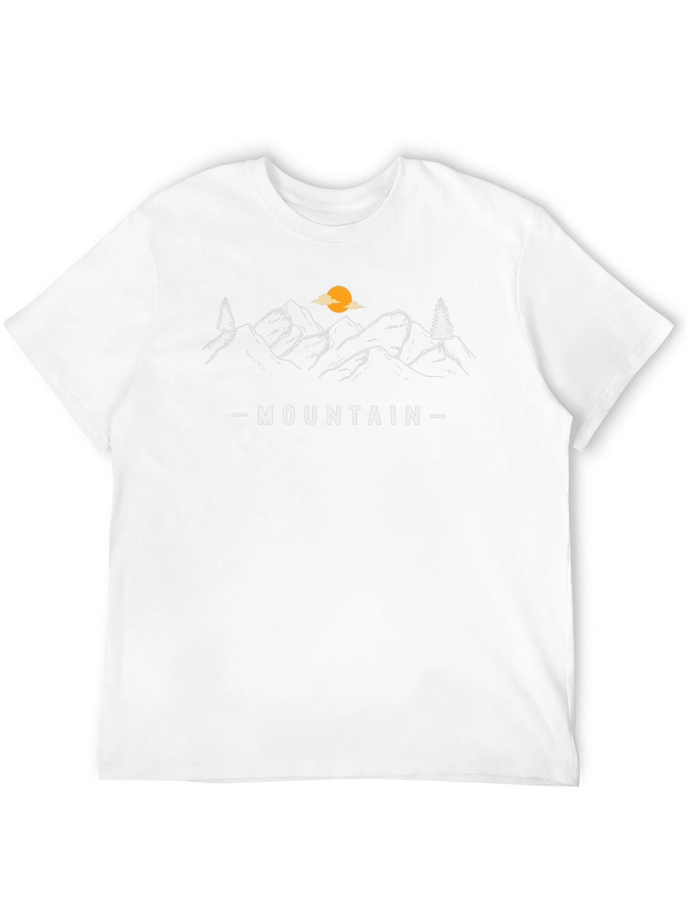 Mountain Graphic Black T-Shirt - Adventure Ready!
