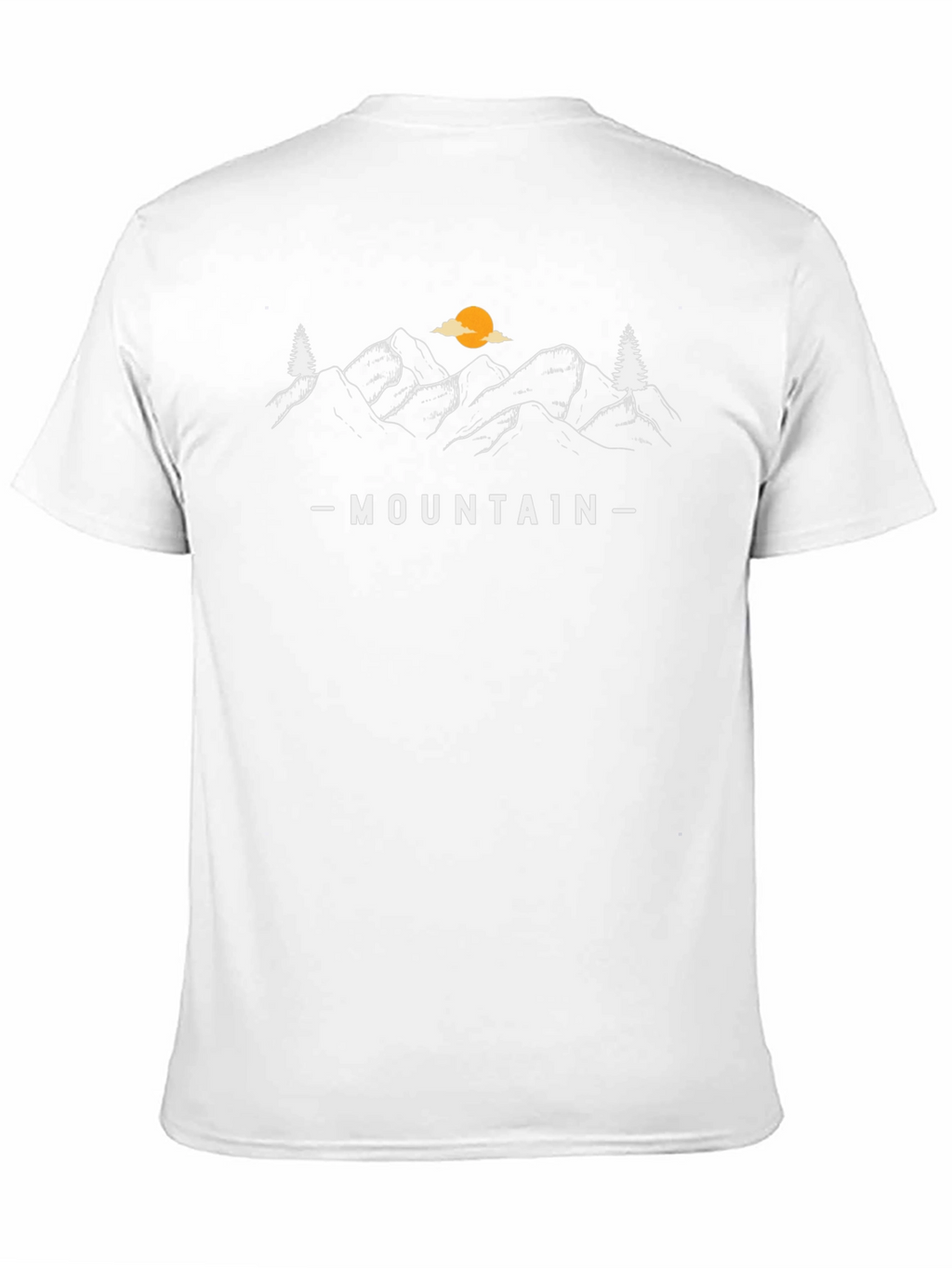 Mountain Graphic Black T-Shirt - Adventure Ready!