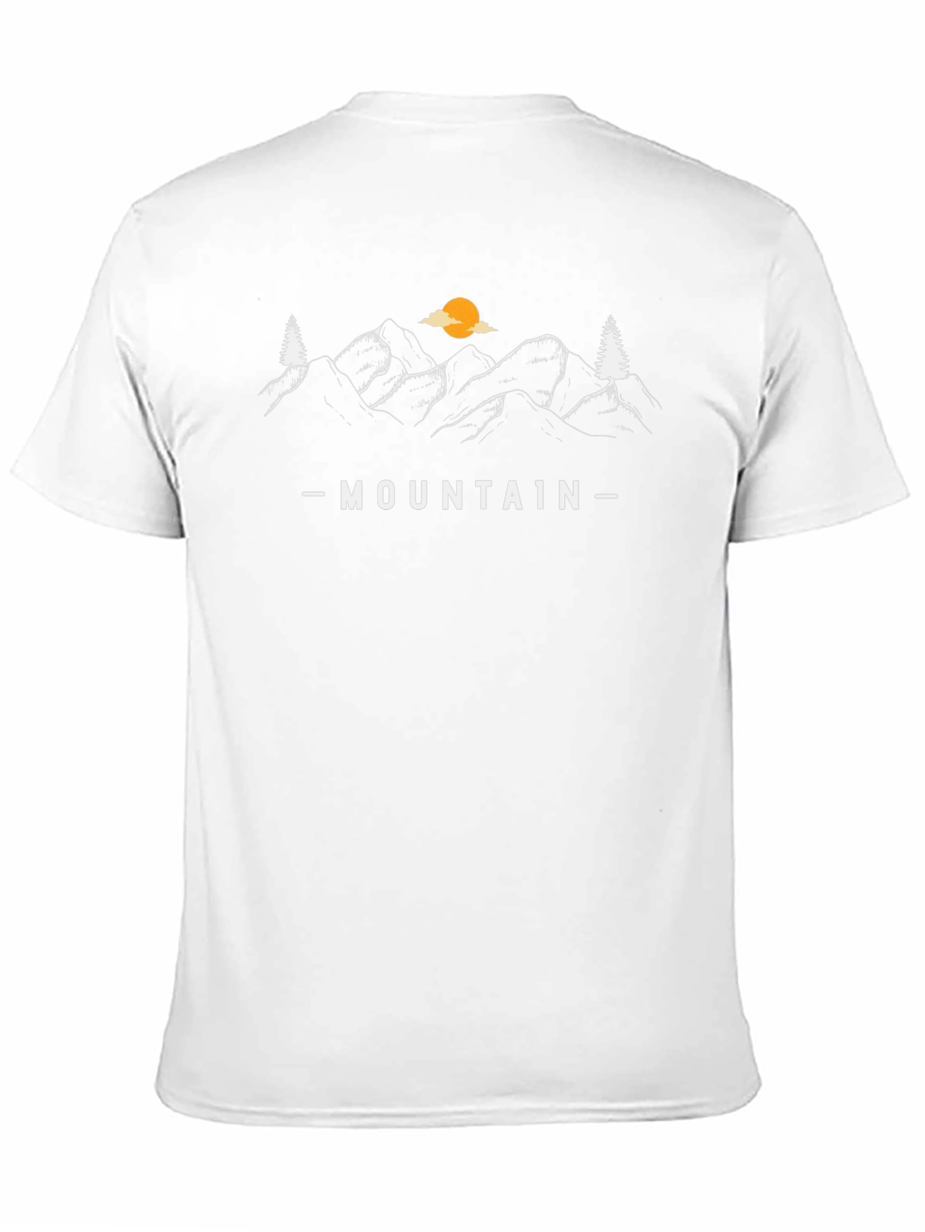 Mountain Graphic Black T-Shirt - Adventure Ready!