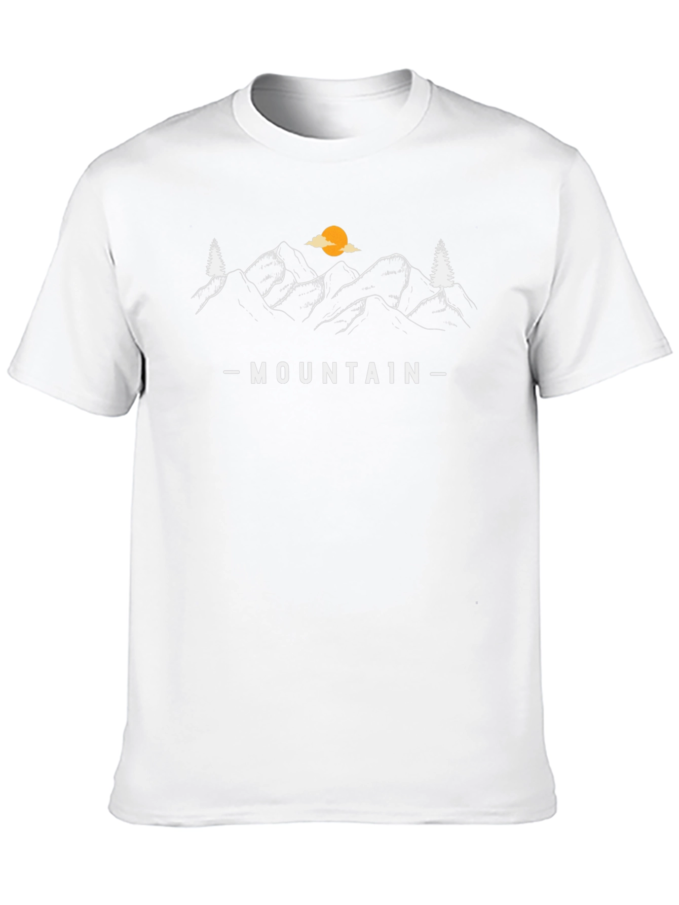 Mountain Graphic Black T-Shirt - Adventure Ready!