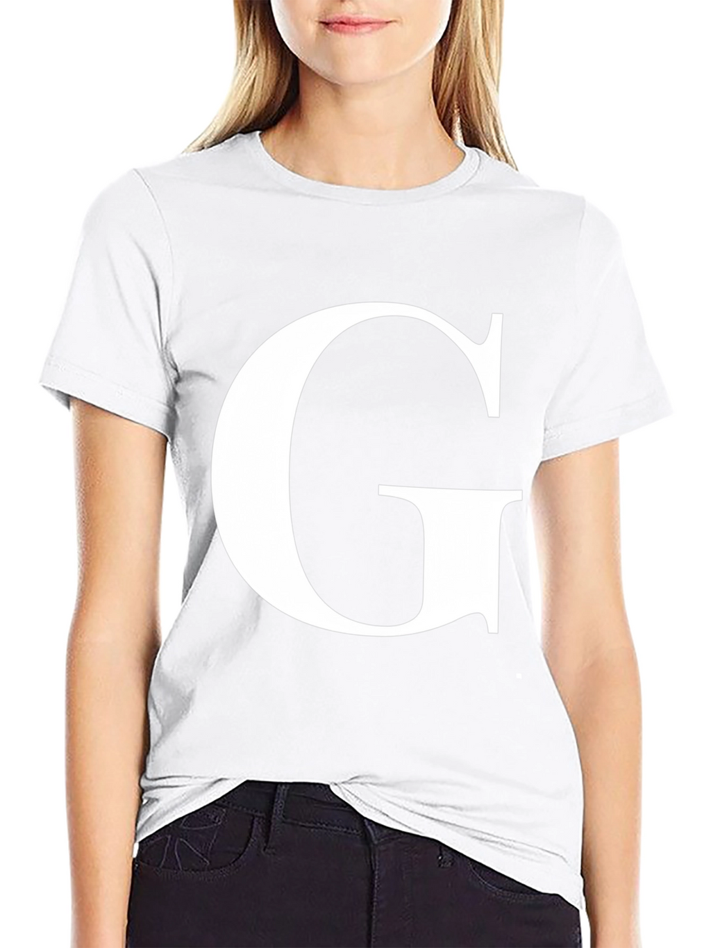 Letter G Graphic Tee - Stylish Unisex Shirt