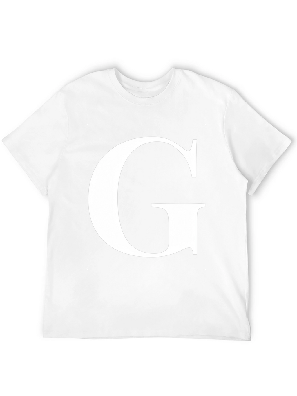 Letter G Graphic Tee - Stylish Unisex Shirt