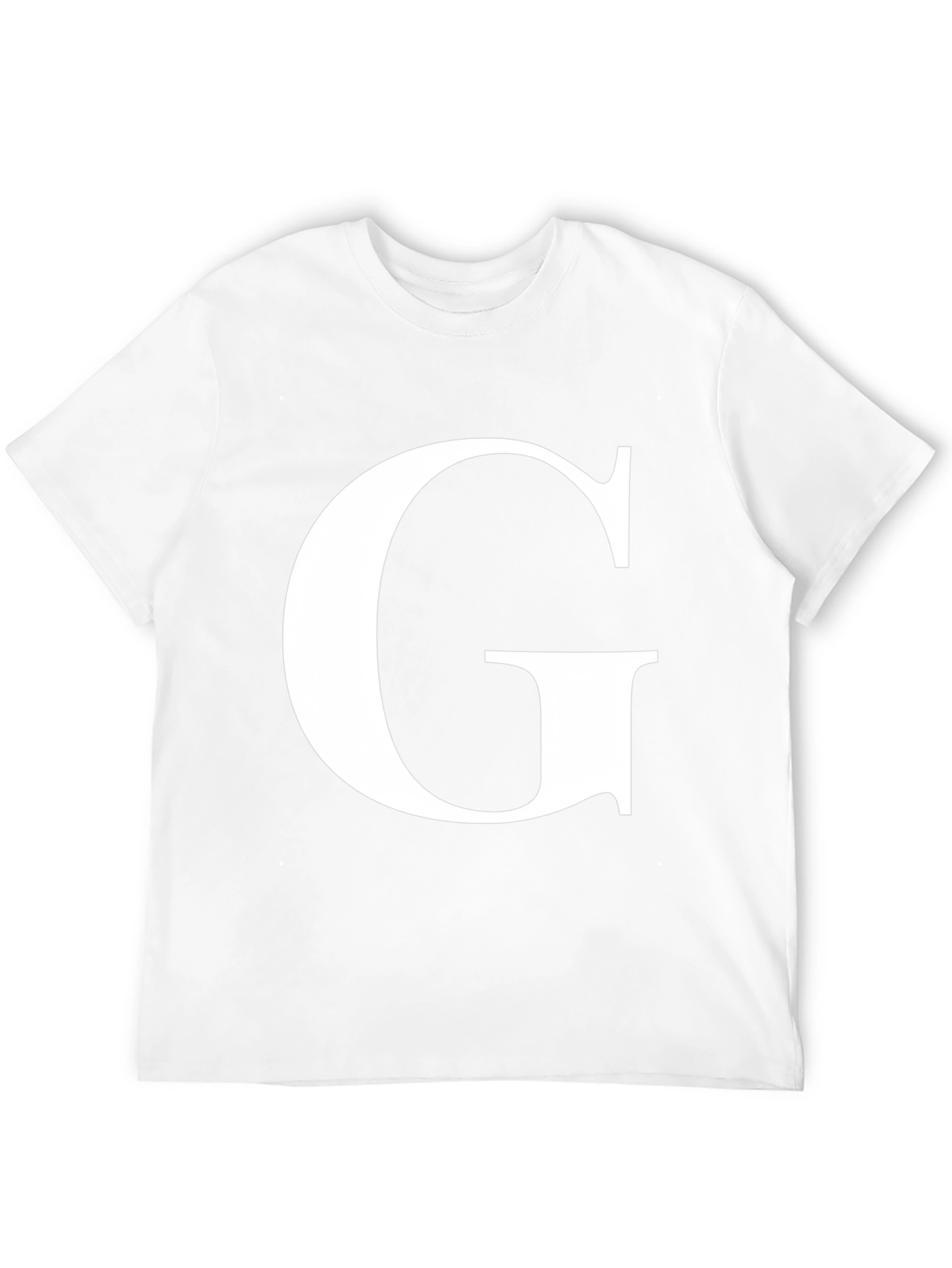 Letter G Graphic Tee - Stylish Unisex Shirt