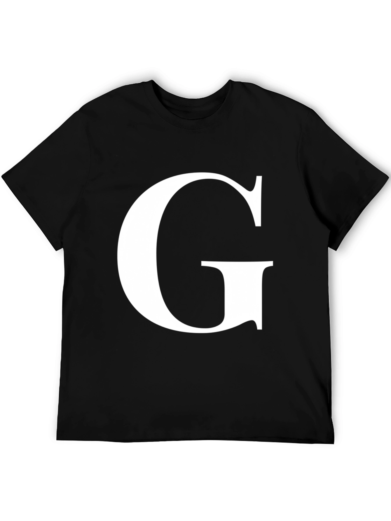 Letter G Graphic Tee - Stylish Unisex Shirt