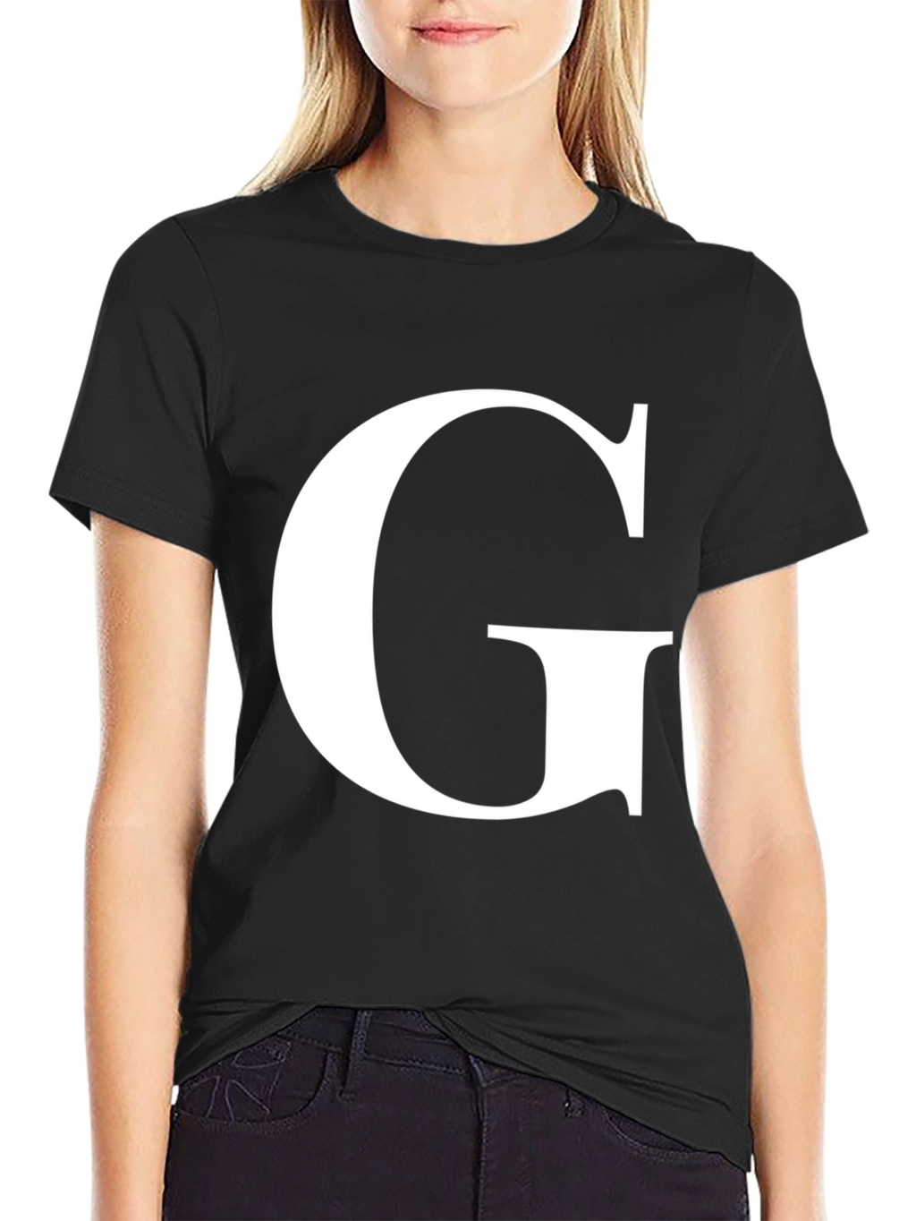 Letter G Graphic Tee - Stylish Unisex Shirt